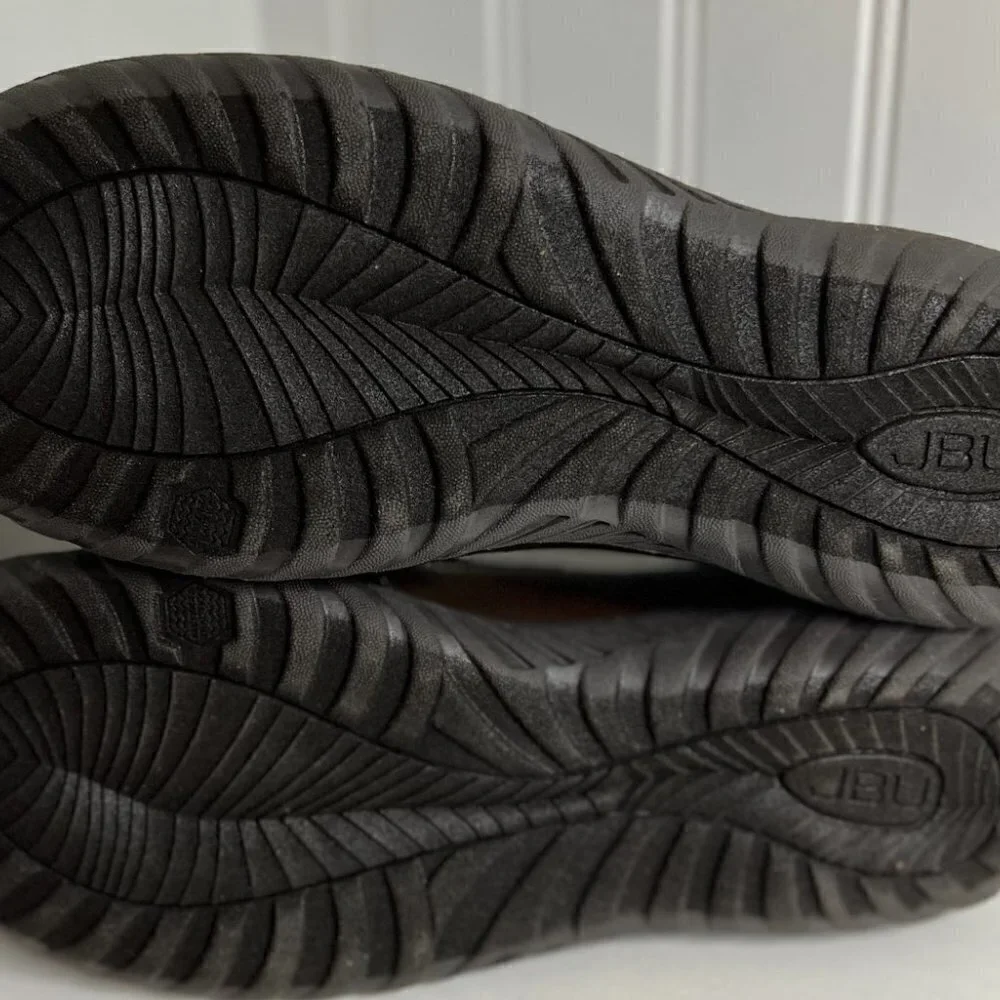 JBU by Jambu Womens Crimson Vegan Memory Foam Slip-On Sneakers Size 9.5 in Brown